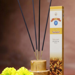 Premium Sandalwood Agarbatti – Long Lasting Chandan Incense Sticks for Pooja, Meditation & Spiritual Use
