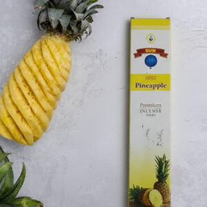 Premium Pineapple Agarbatti – Long Lasting Fruity Fragrance Incense Sticks for Home & Pooja
